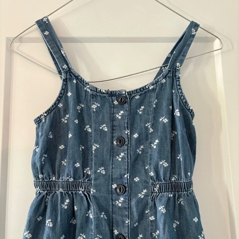GAP Kids‎ • Denim Dress with Flowers